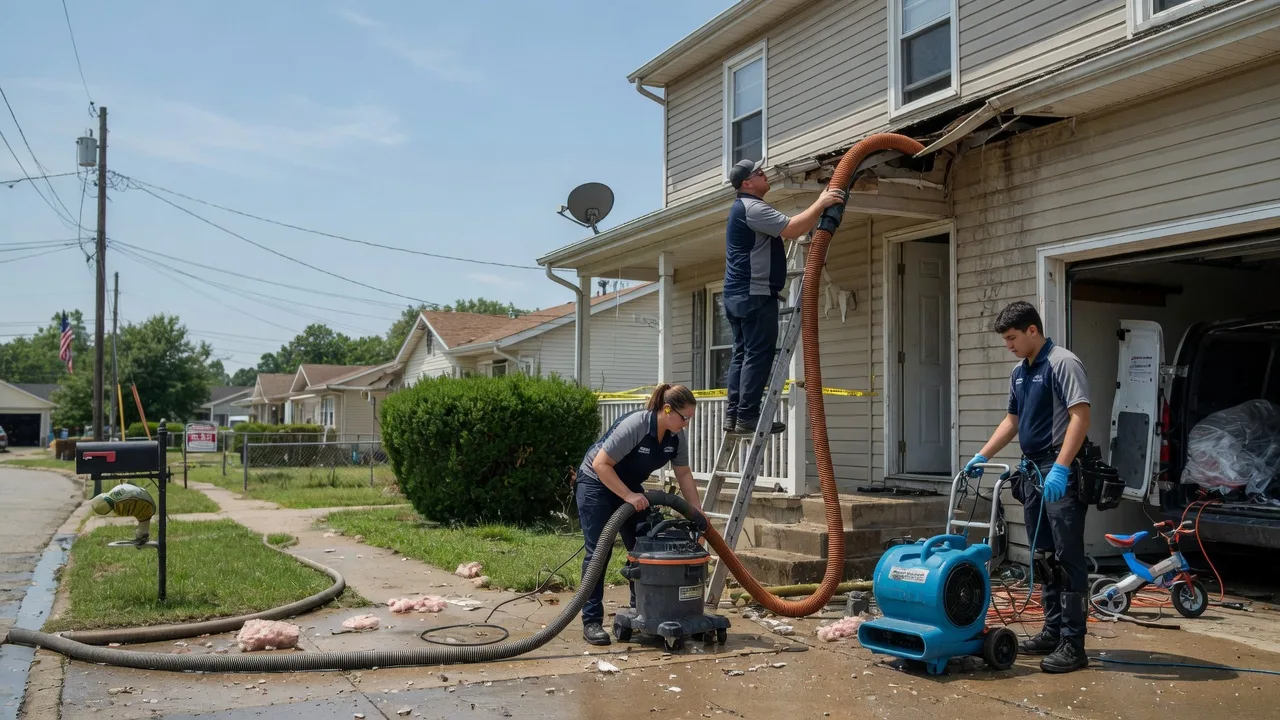 Water Damage Restoration in Portage Des Sioux, MO near me
